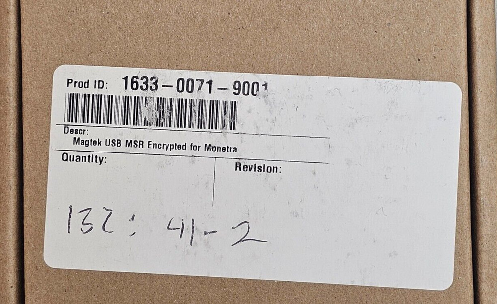 MagTek 21073075 Dynamag Magnetic Stripe Credit Card Reader