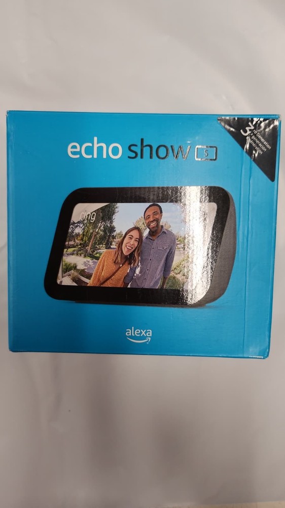 NEW Amazon Echo Show 5 (3rd Gen.) Smart Display Speaker Charcoal C1