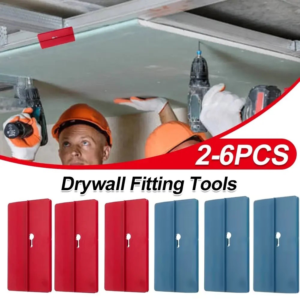 2/6X Drywall Fitting Tool Plasterboard Fixing Tool Room Ceiling Sloped Wall Tool