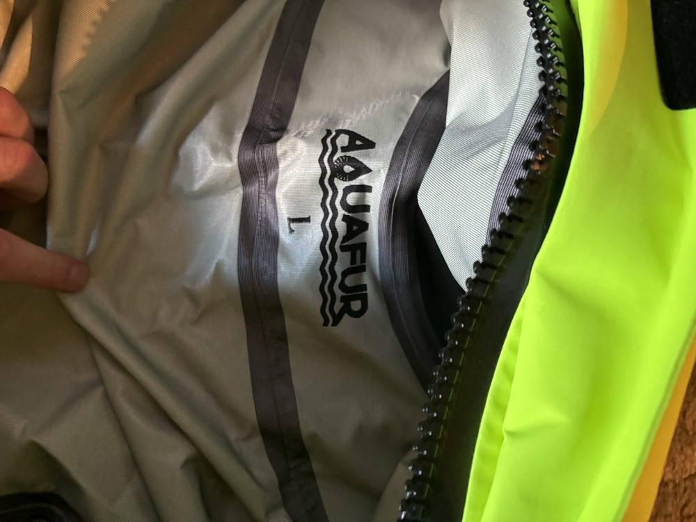 Aquafur Dry Suit. Size Large. Excellent Condition.