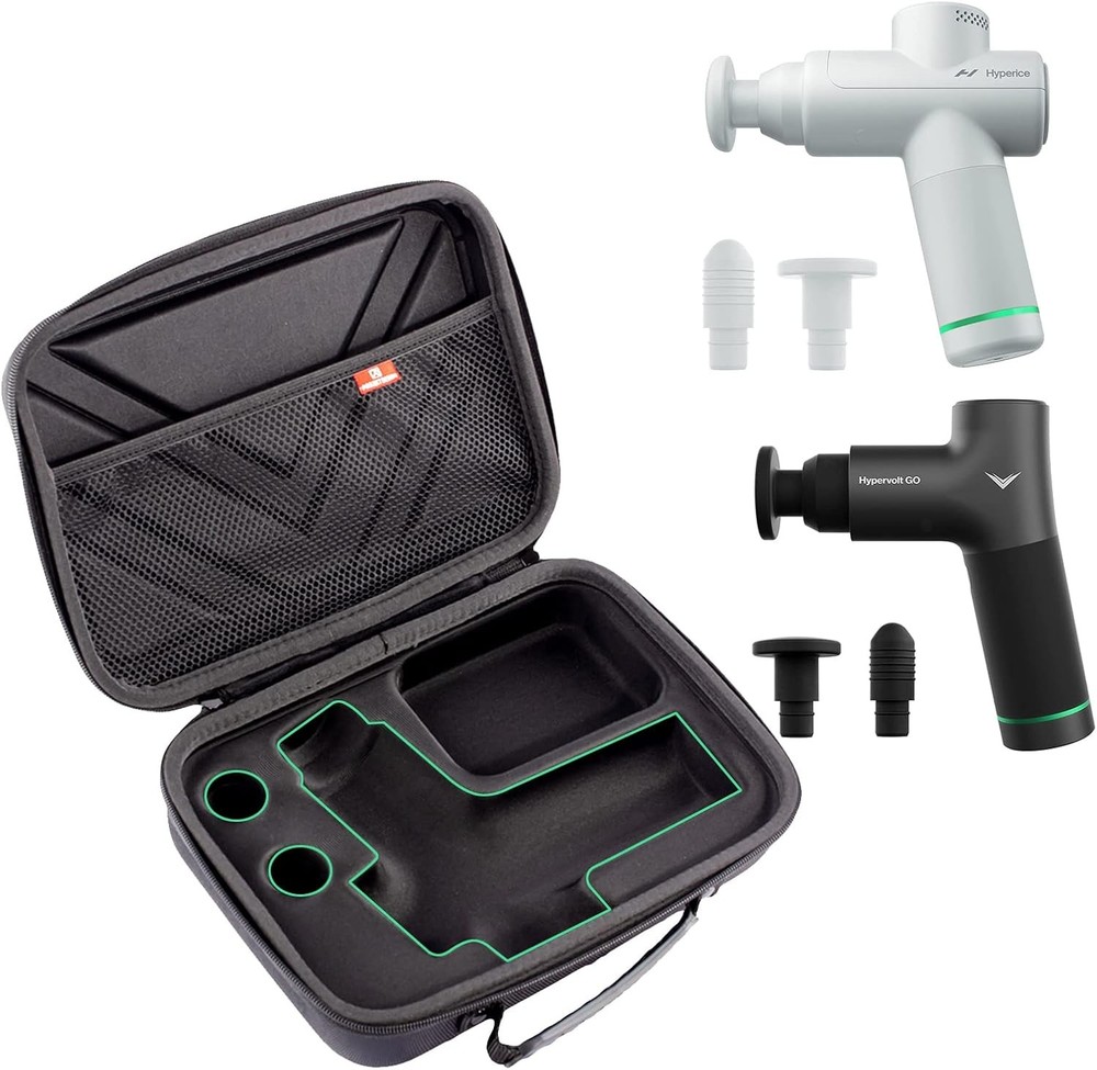 Case for Hypervolt GO 2/Hypervolt GO, Waterproof Shock Resistant Carrying