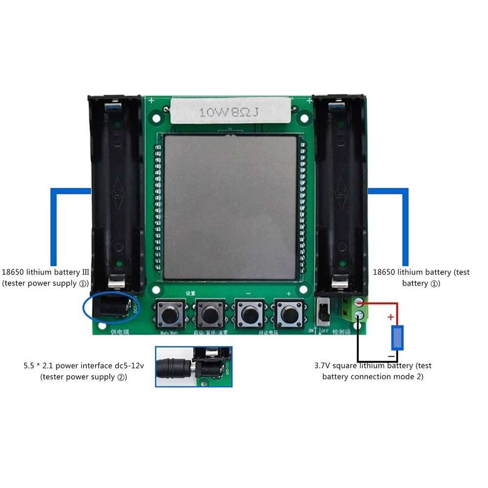 18650 Capacity Tester Module High Precision LCD Digital Display True Capacity