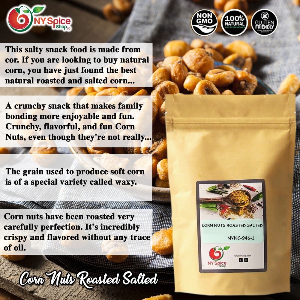 Roasted Corn Salted Dried Fruit Item Weight 4oz-1lb