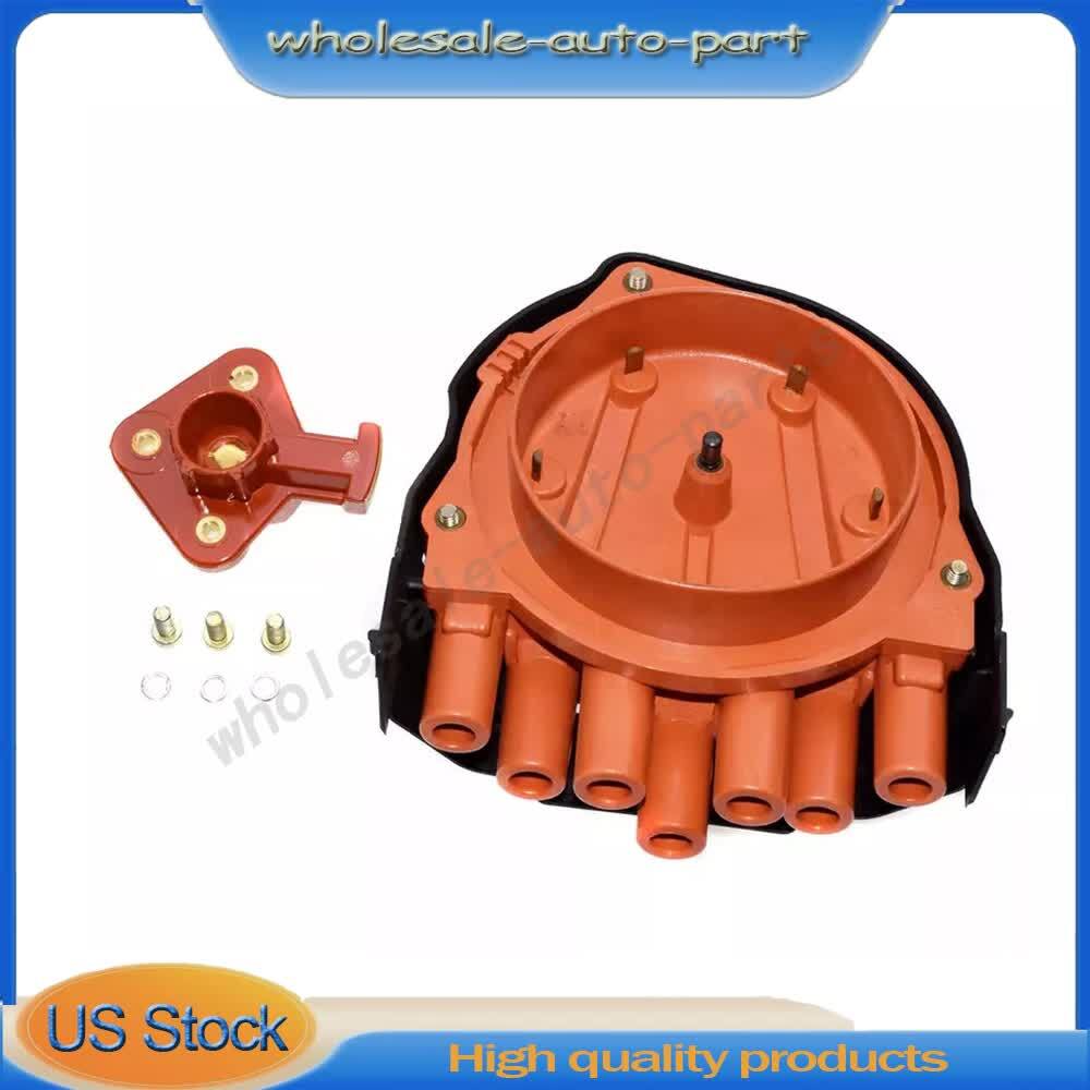 For BMW E23 E24 E28 E30 E31 E32 Distributor Cap&Rotor 12111725070 12111734110 US