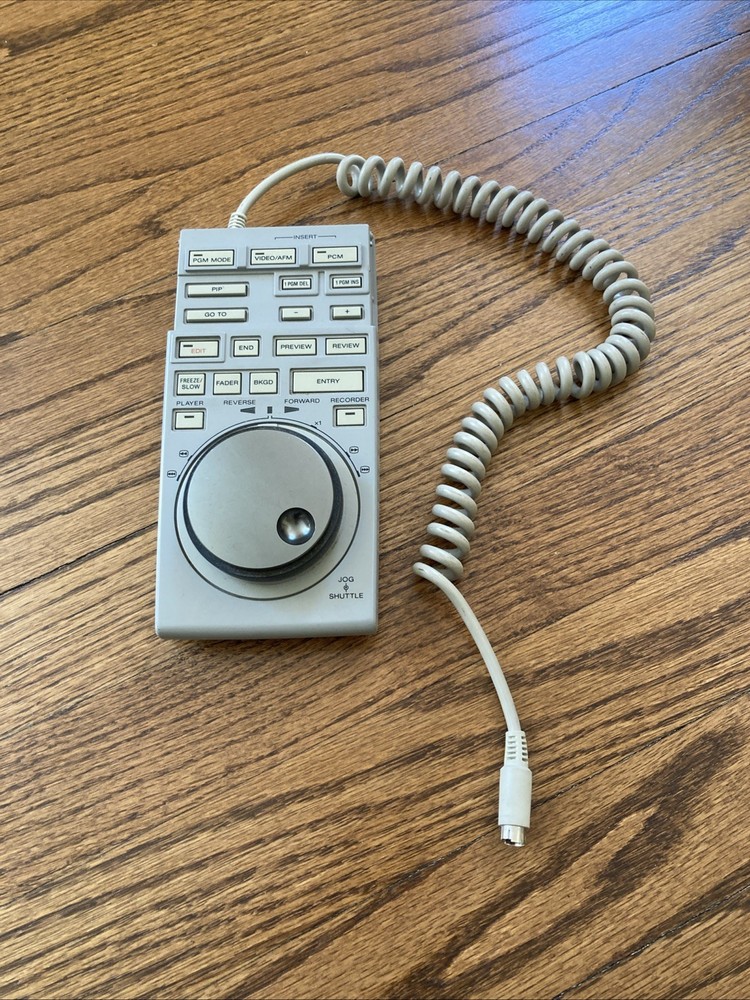 Sony RM-E9720 Editing Controller. UNTESTED. SOLD AS IS.