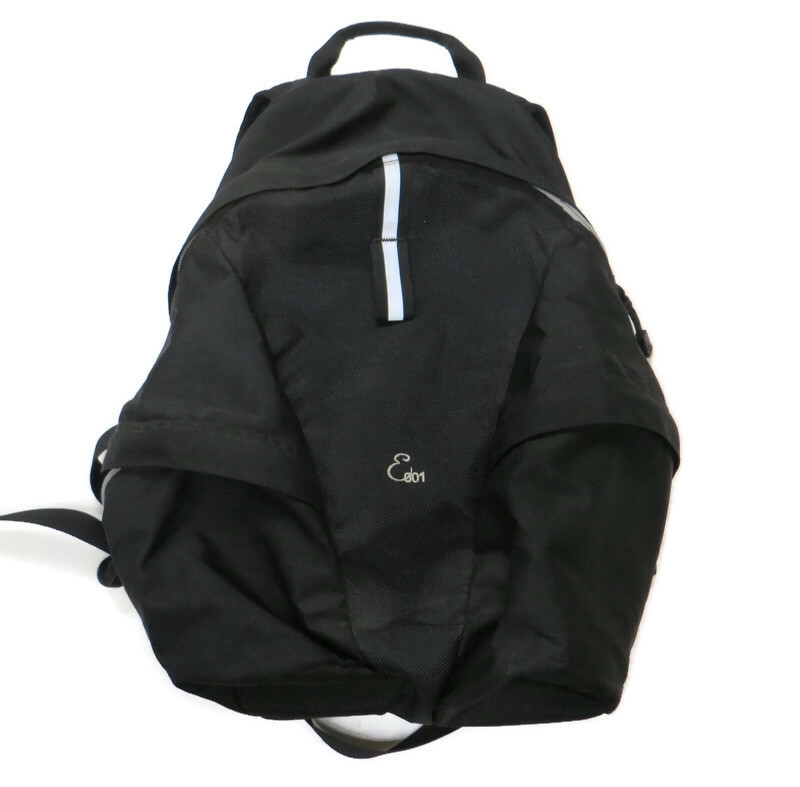 The North Face Backpack Black E001 Day Pack Hiking School Work