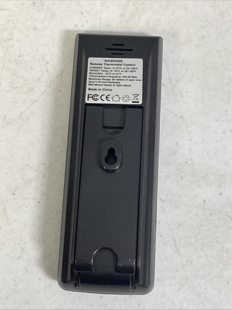 Nashone Thermostat Control Replacement Black Display