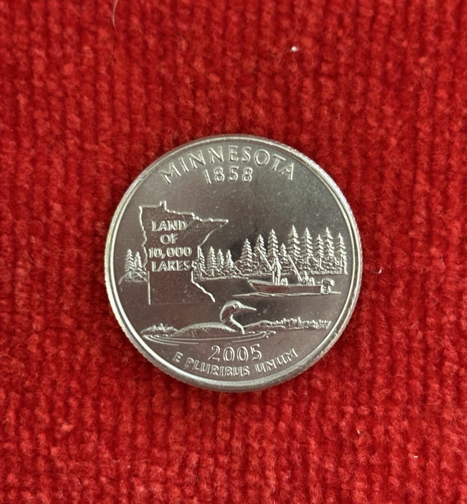 2005 Minnesota State Quarter Excellent