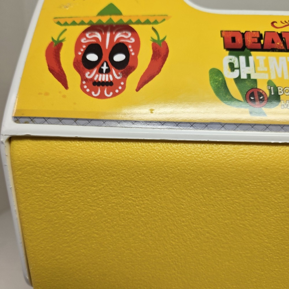 Used - Deadpool Igloo Playmate PAL Cooler 7 Qt 9 Can Marvel