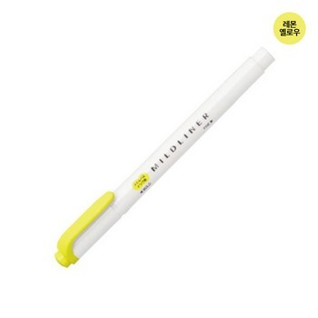 Zebra Mildliner Lemon Yellow (1.4mm, 4.0mm)