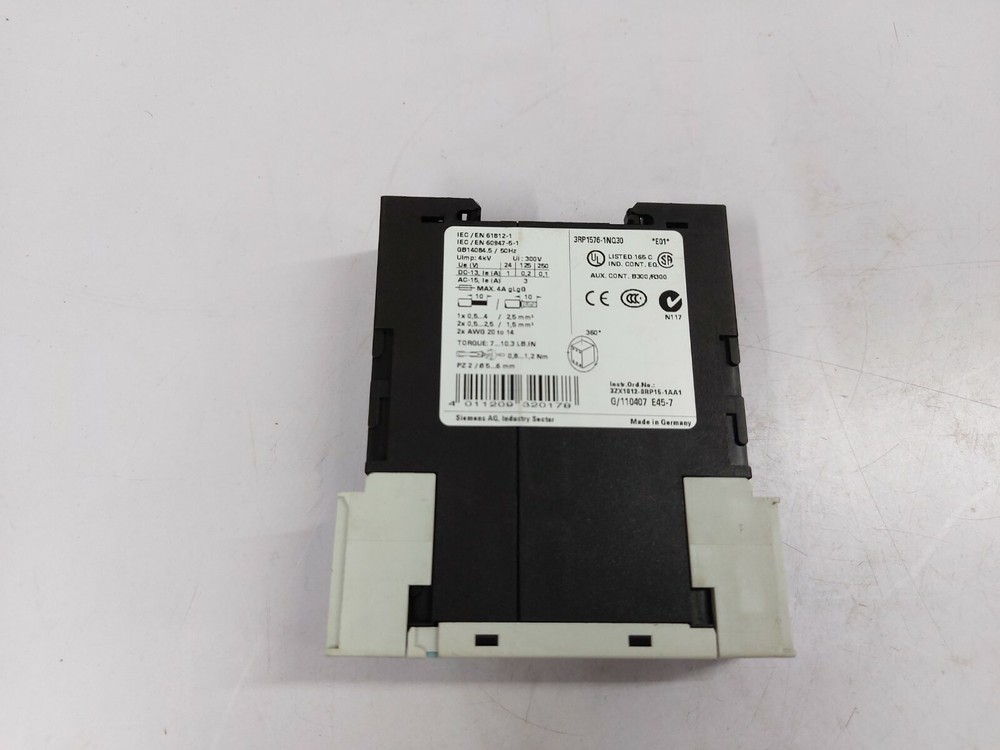 Siemens 3RP1576-1NQ30 Relay