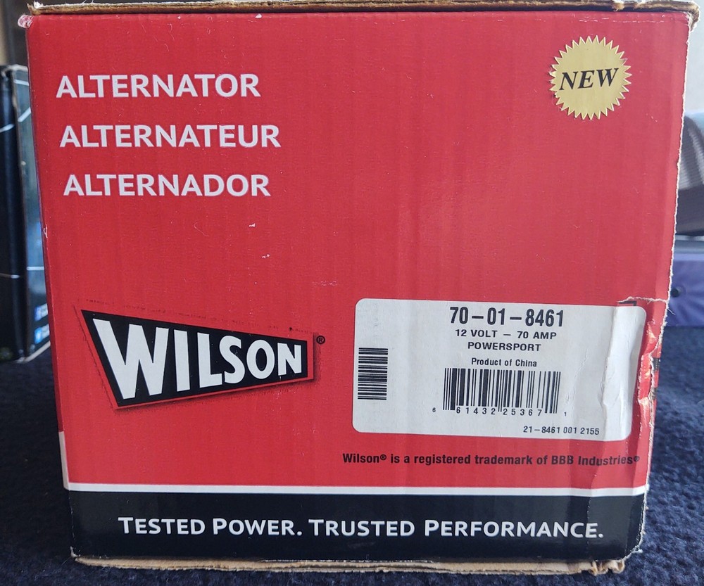 Wilson Powersport Marine Alternator for Mercruiser