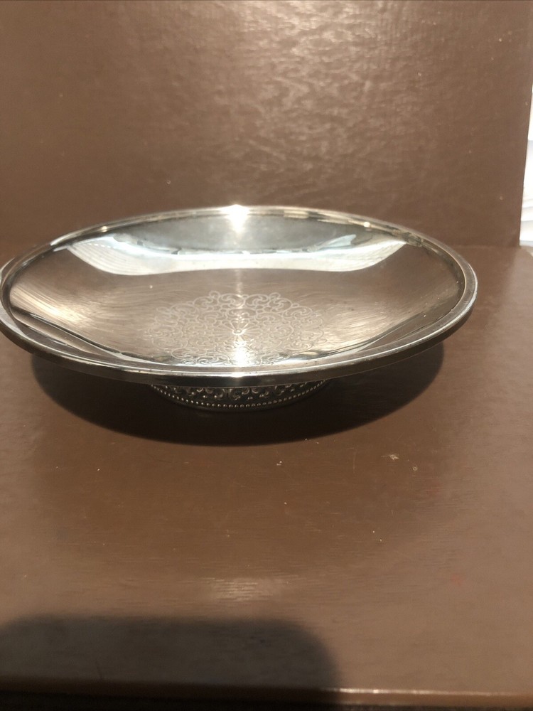 Vintage Crome Butter Bowl 7 Inches