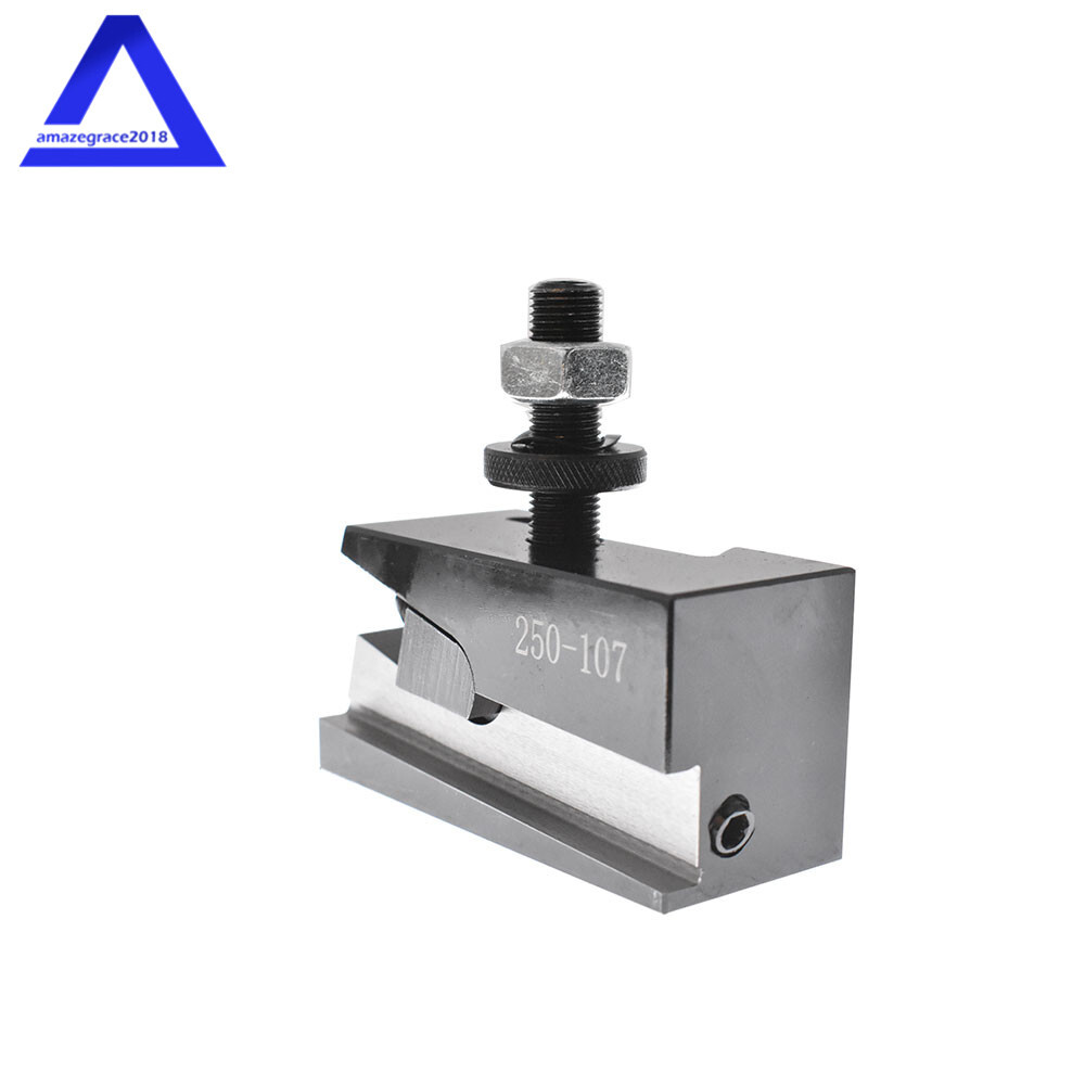 AXA 250-100 Piston Type Quick Change Tool Post Holder For Lathe 6- 12" 6PC