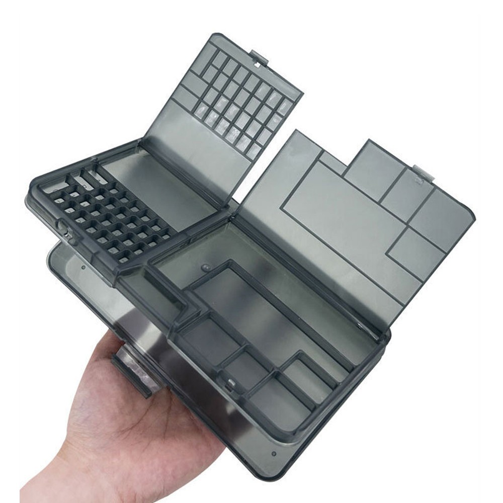 Double-layer Electronic Component Storage Box Organization For Phone RepairTool；