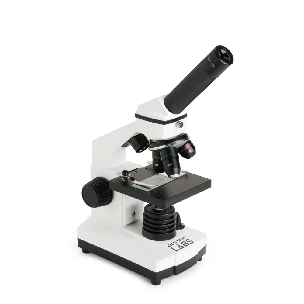 Celestron CM800 Compound Microscope White 800x Magnification CSN44128