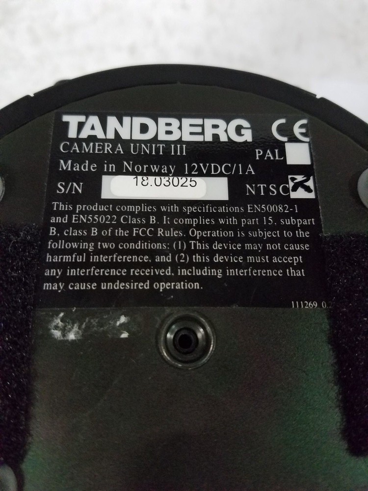 TANDBERG Camera Unit III