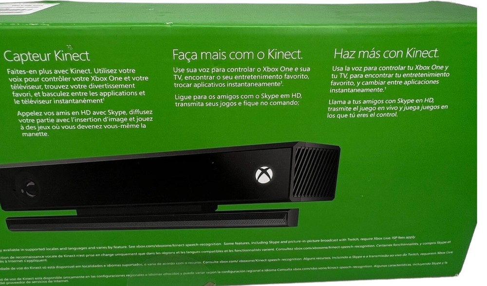 Xbox One Kinect Sensor By Microsoft With Box And Instructions Preowned Untested