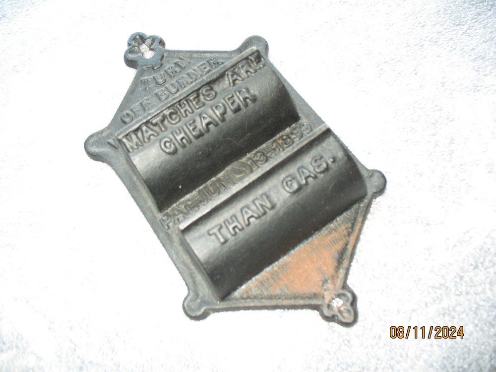VINTAGE DOUBLE MATCH HOLDER