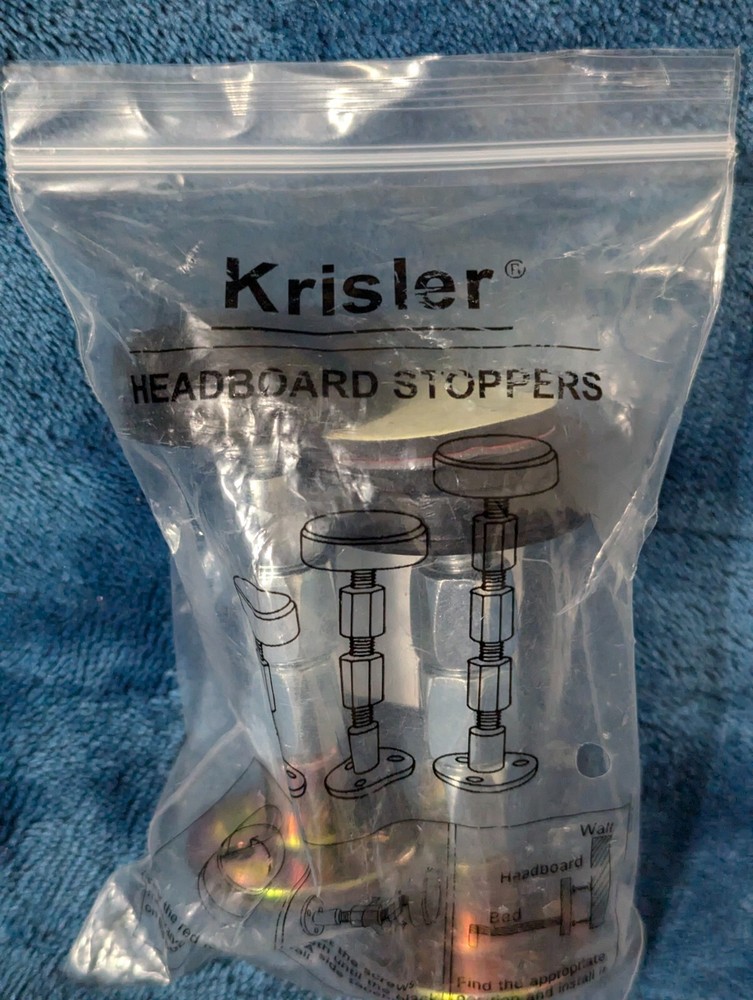 Headboard Stoppers Krisler Adjustable Threaded Bed Frame Anti-Shake Tool