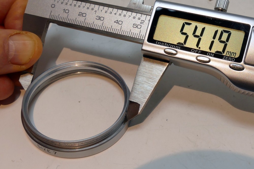 54mm to series 7 VII Threaded retaining filter ring