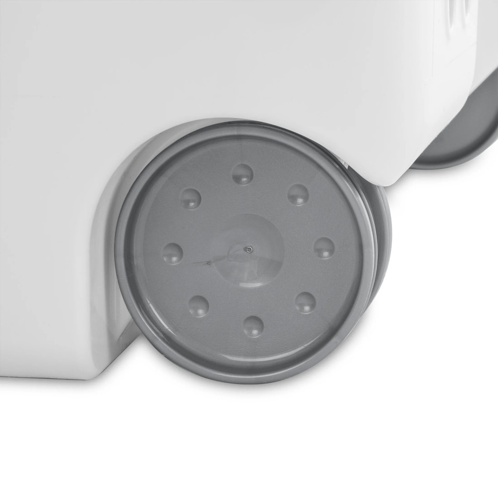 Ultra™ Wheeled Hamper, Plastic Laundry Hamper with Handle and Wheels for Easy Tr