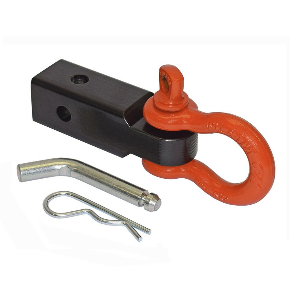 Enhanced Tow Strap Shackle Mount For 2" Receivers