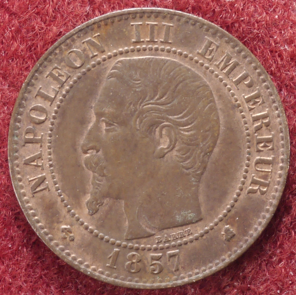 France 2 Centimes 1857 K (E2203)