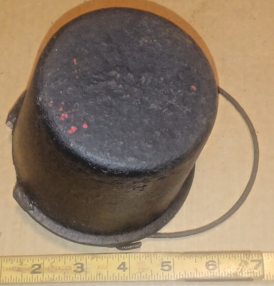 Antique Cast Iron Smelting Kettle