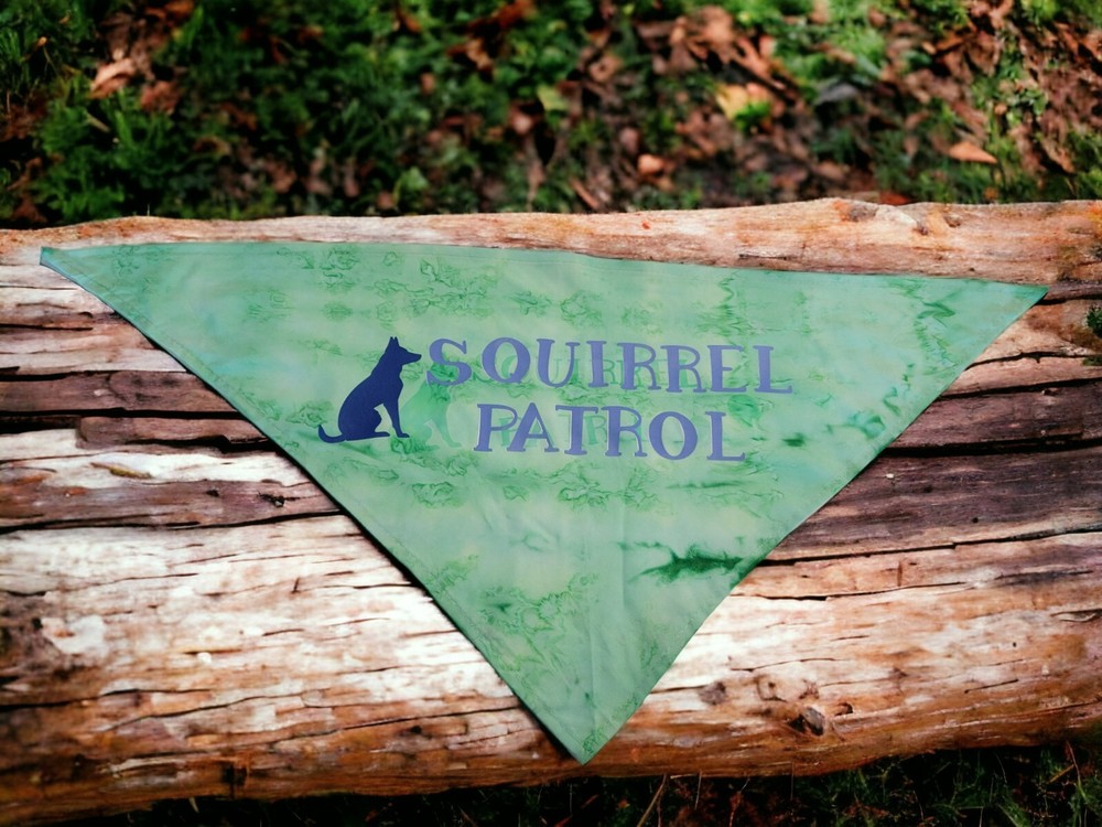 Pet Bandana Squirrel Patrol