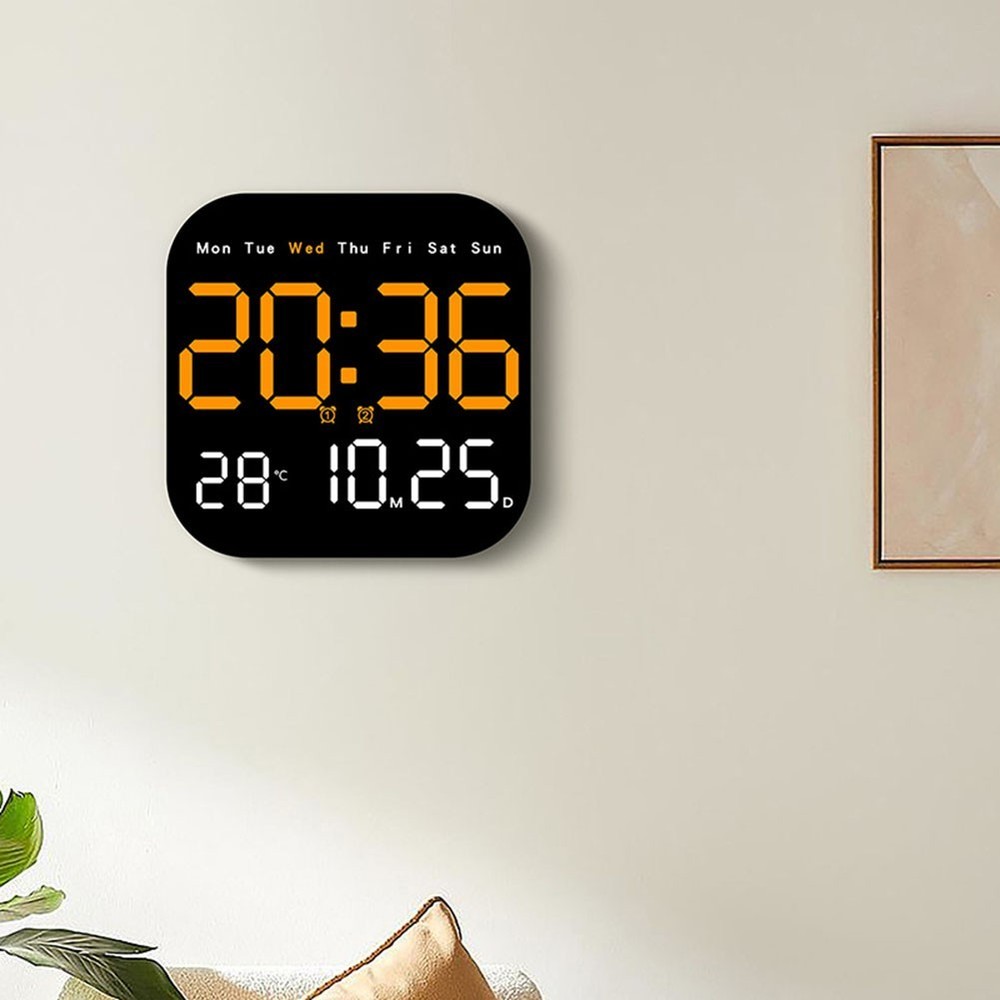Note Same Screen Display Timing Brightness Temperature Room Desktop Clock