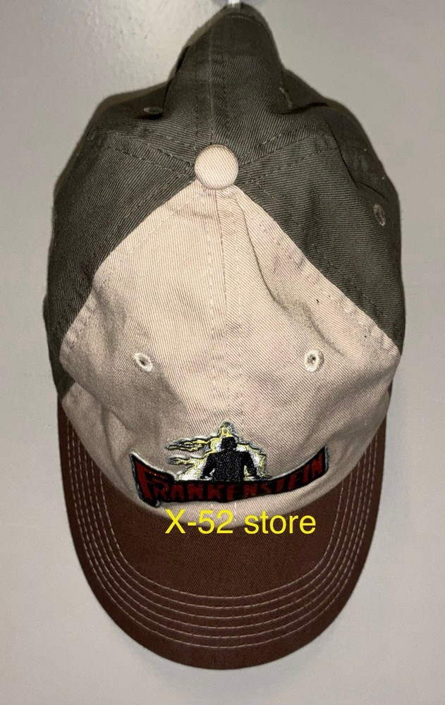 Frankenstein Universal Monsters baseball hat cap Universal City Studios brown