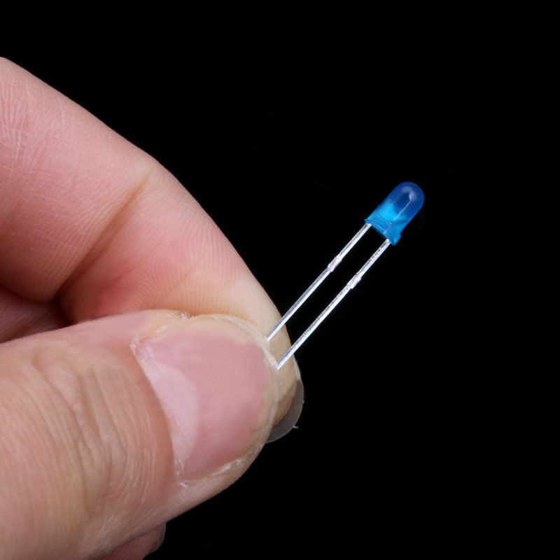 500pcs 3mm Bright LED Light Emitting Diode Component Kit Set for PCB Circuit