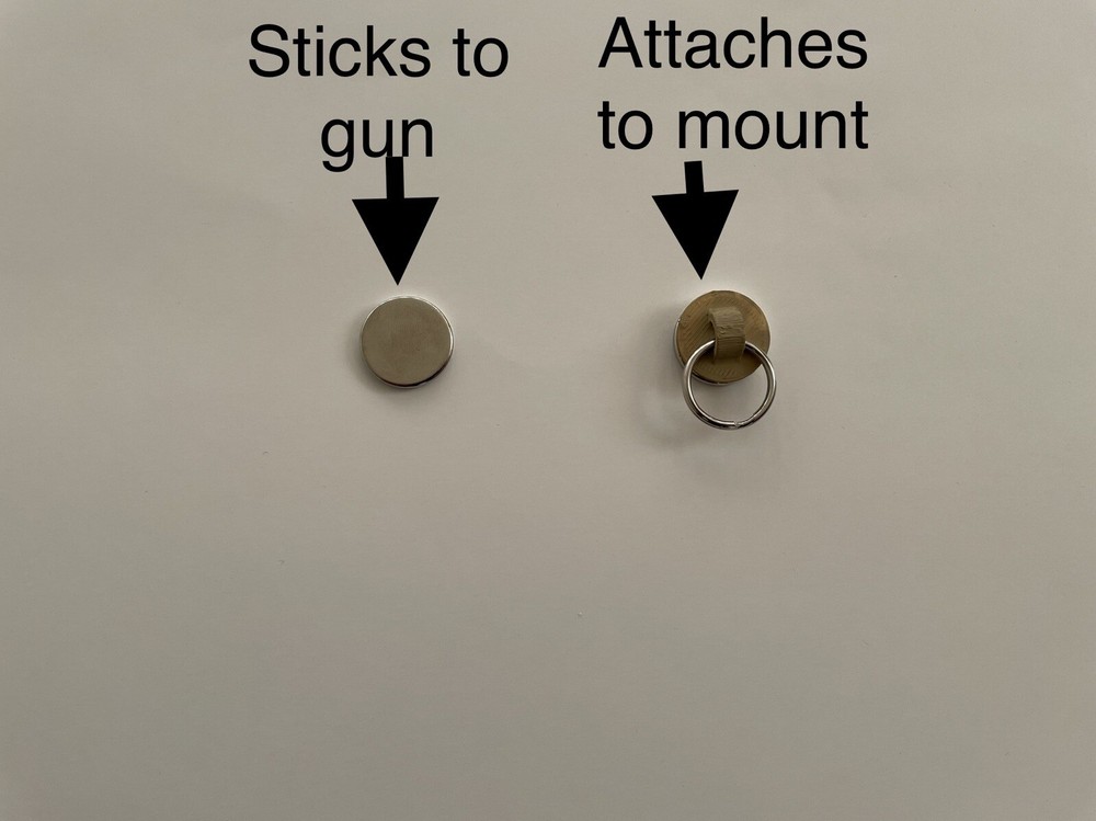 Weapon Charm/Keychain Mount Gen 2 (Magnetic)
