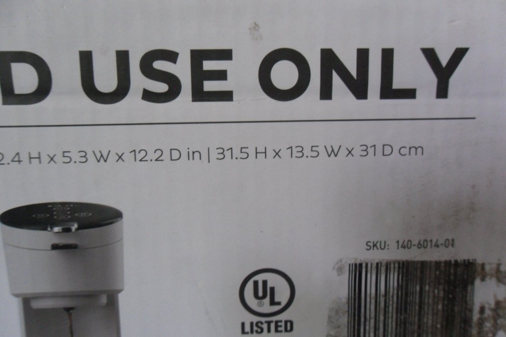 Instant Solo Coffee Maker K-cup or Ground, White