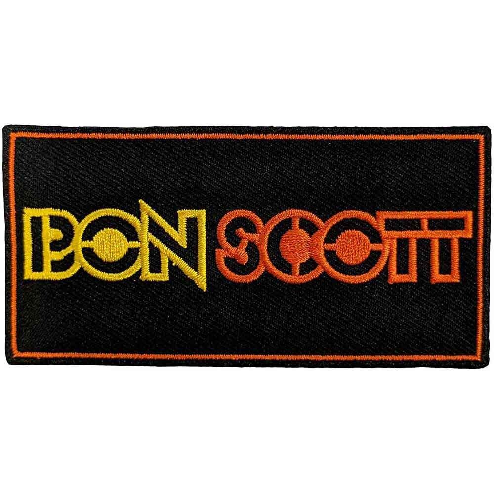 Bon Scott ac/dc official iron-on patch