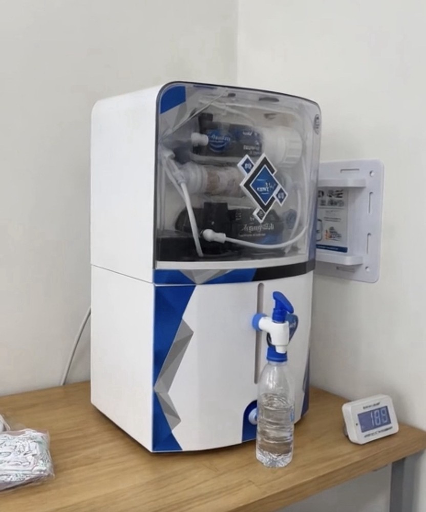 freshwater Countertop Water Filtration System Blue/White Plastic