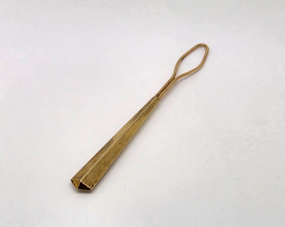 ANTQIUE TIFFANY & CO. 14K SOLID GOLD BUTTON HOOK FASTENER