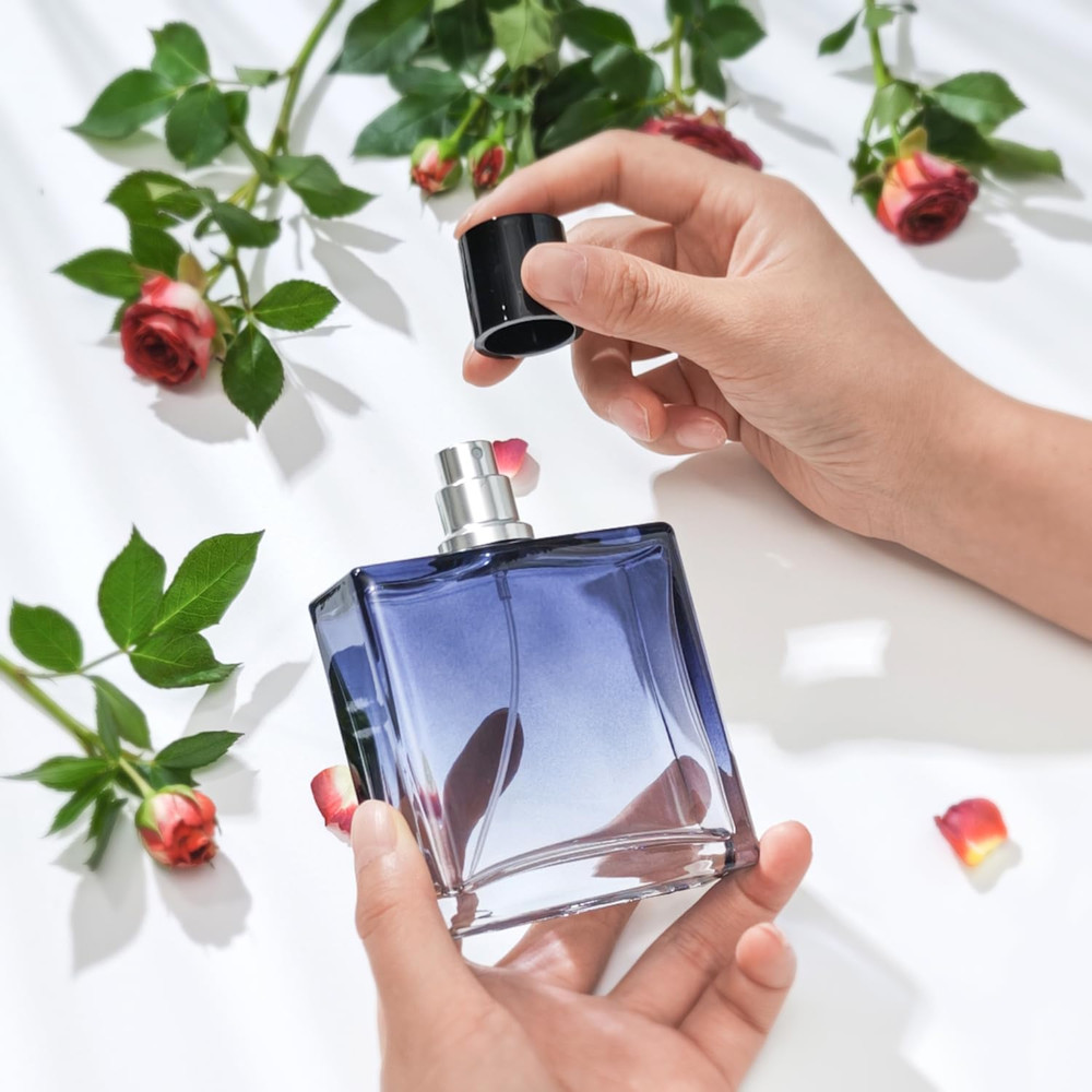 100ml/3.4 Oz Glass Spray Bottle Perfume Atomizer,Empty Refillable Perfume Spr...