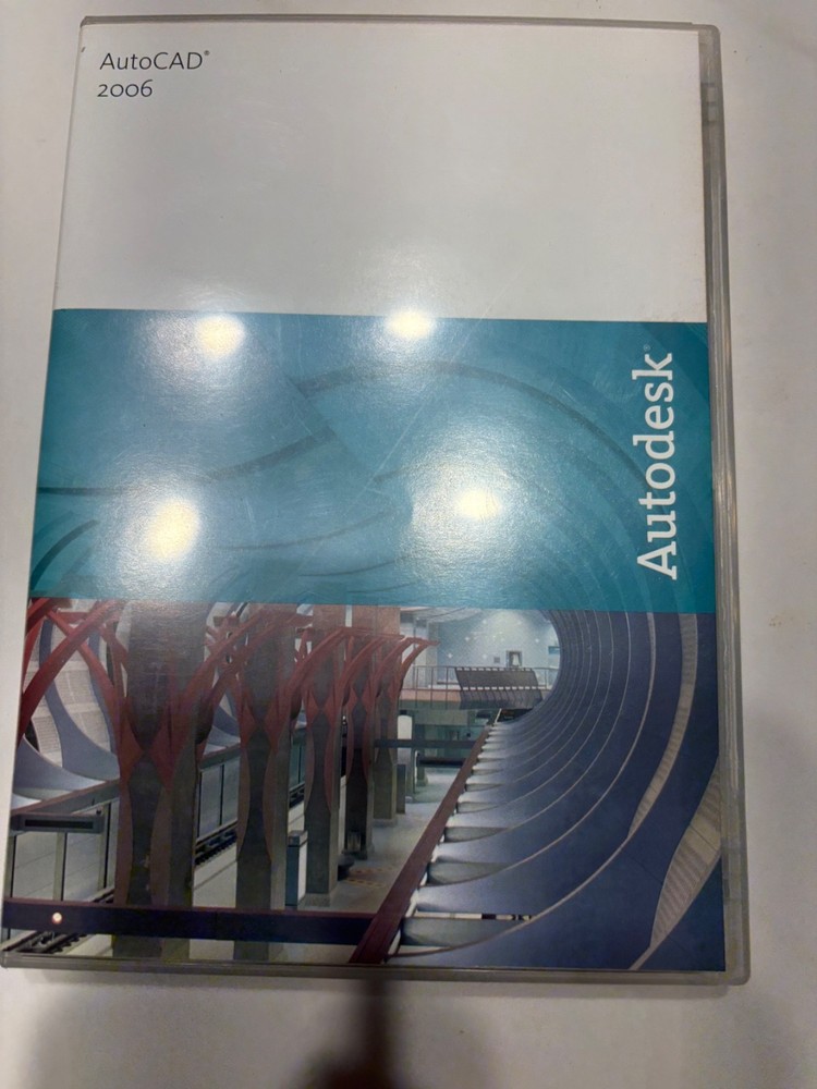AutoCAD Autodesk 2006 DVD With Getting Started Book & Product Key IMMACULATE