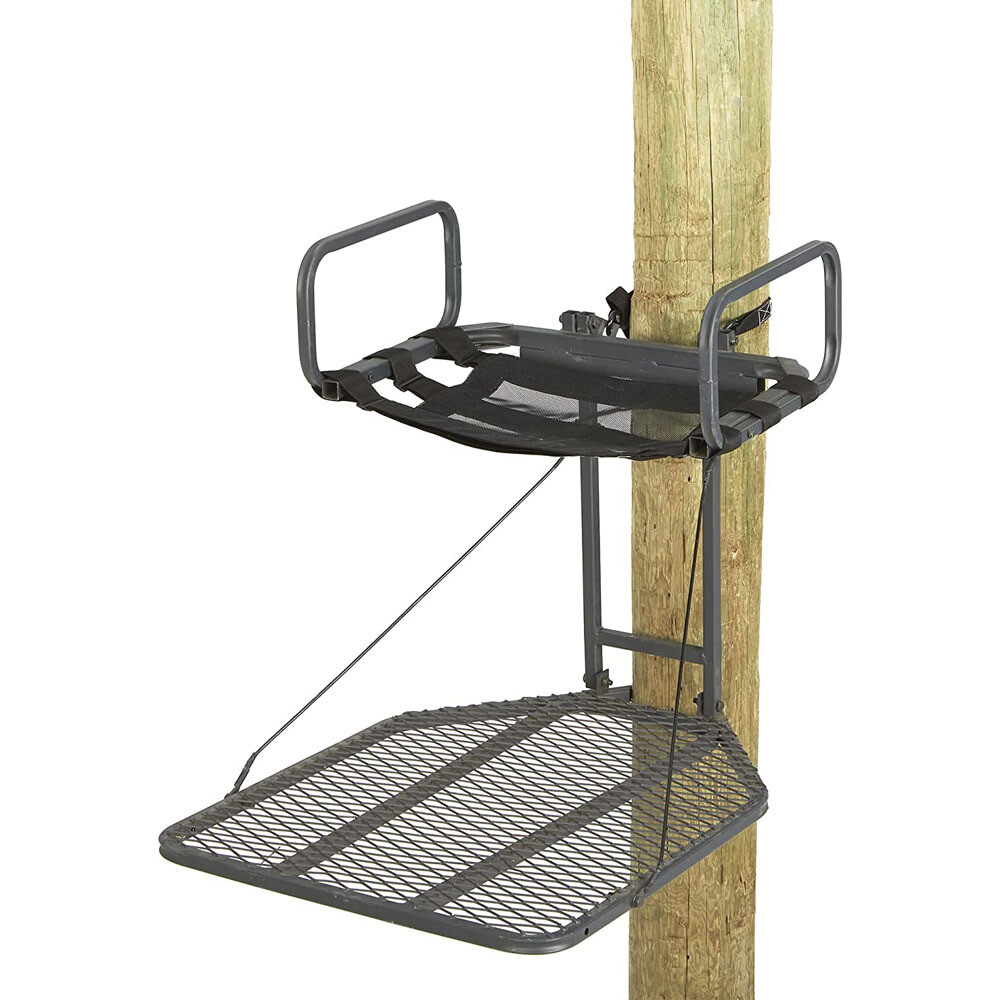 Universal Fitting Tree Stand Seat Replacement, Ladder Stand Seat, Adjustable for