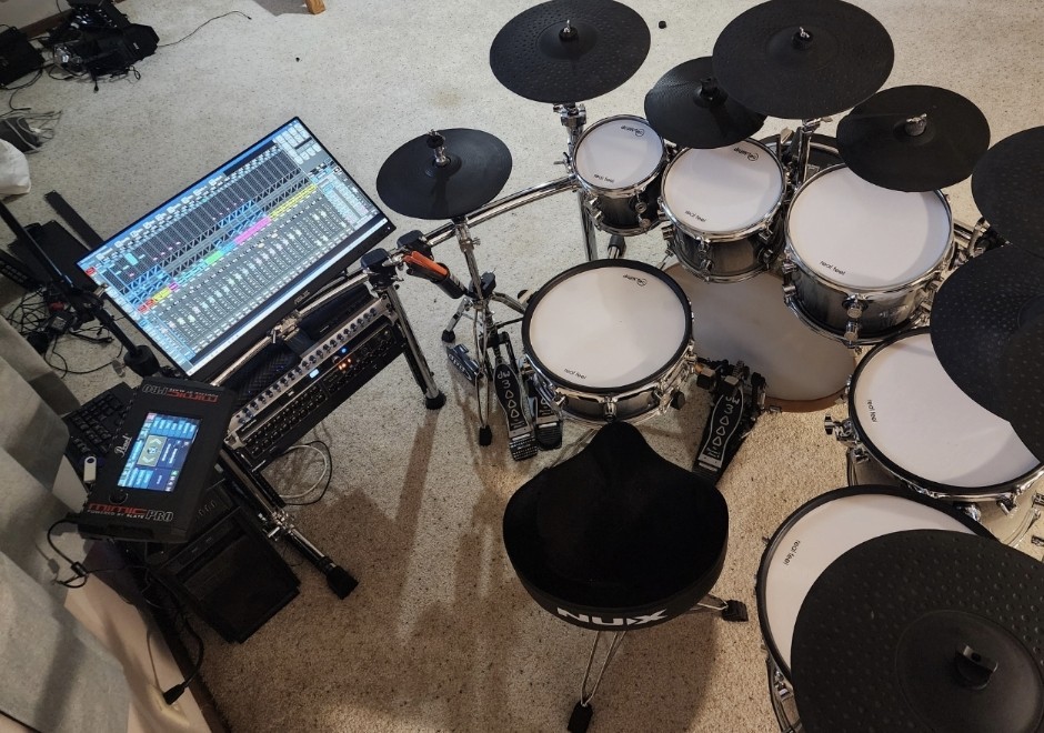 Pearl Mimic Pro Digital Drum Module Touchscreen with DB-25 Snake