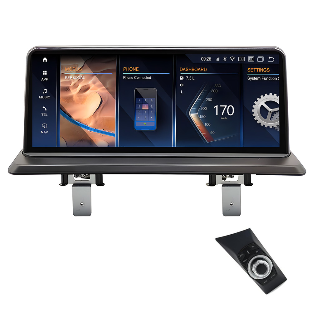 For BMW 1 Series E81 E87 E88 Idrive 10.25''Car Android 14 GPS Navigation CarPlay