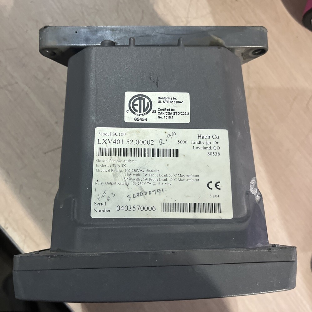 HACH SC100 GENERAL PURPOSE ANALYZER