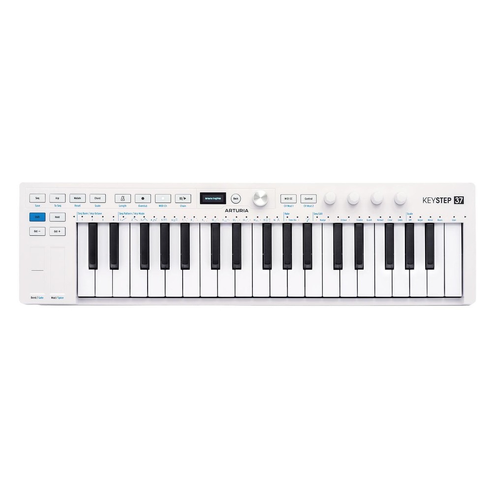 Arturia KeyStep 37 mk2 Compact 37 Key Keyboard Controller & Sequencer w Case