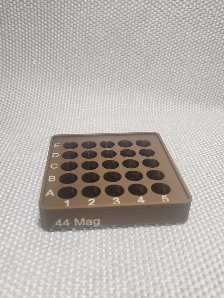 .44 Mag Reloading Tray, Stackable, Different color options