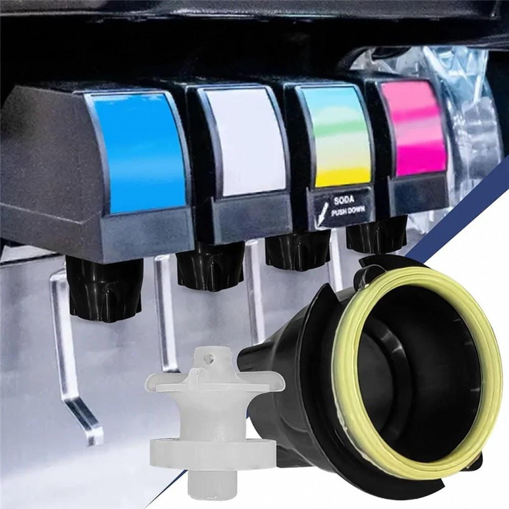 6-Piece Beverage Dispenser Valve Nozzle and Diffuser Internal Mixer