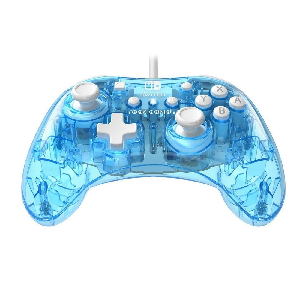 Rock Candy Wired Controller for Nintendo Switch - Blu Merang Color - New