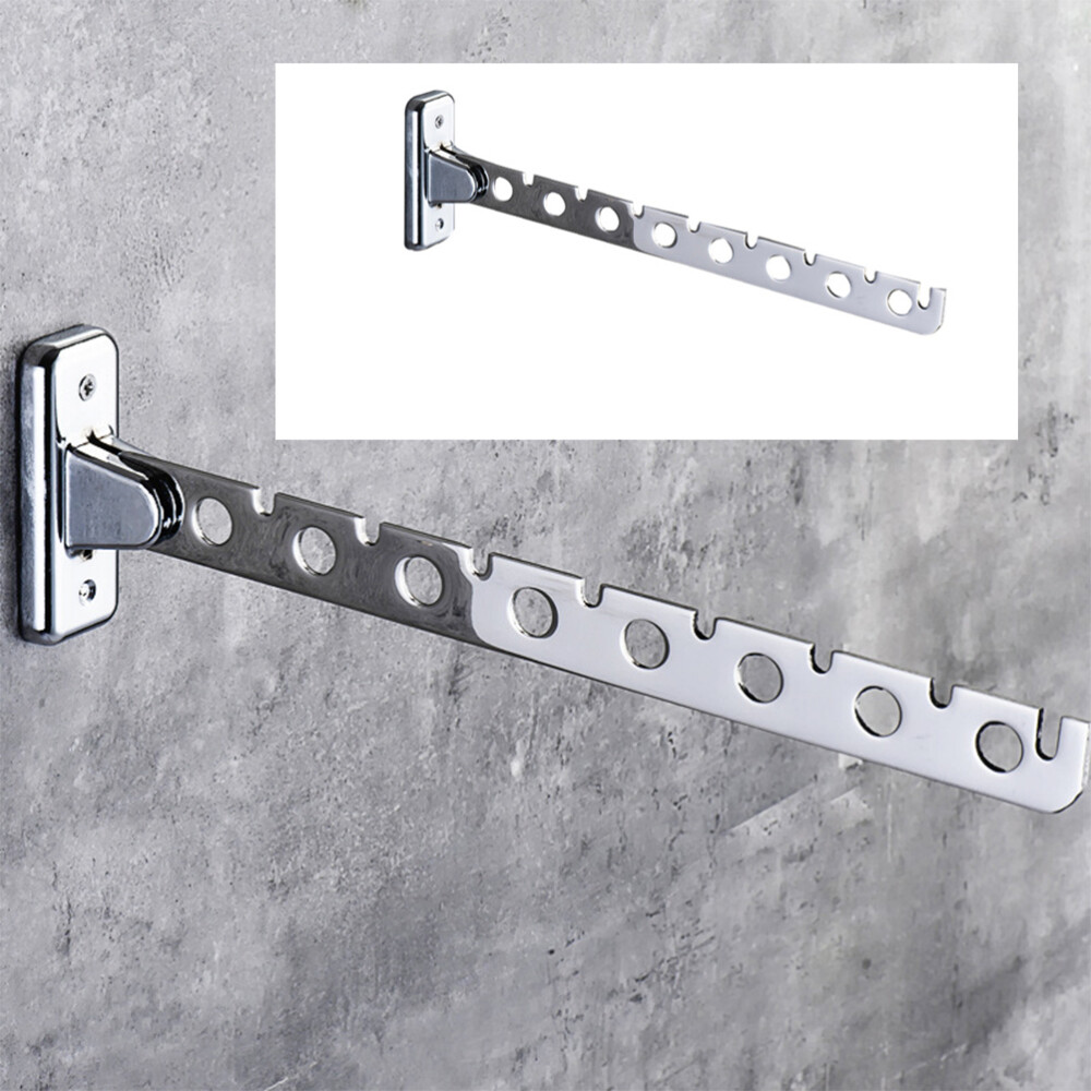 Wall-mounted Hanger Hook Folding Clothes Hook Movable Coat Hook