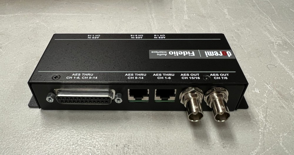 Doremi Fidelio Audio Interface
